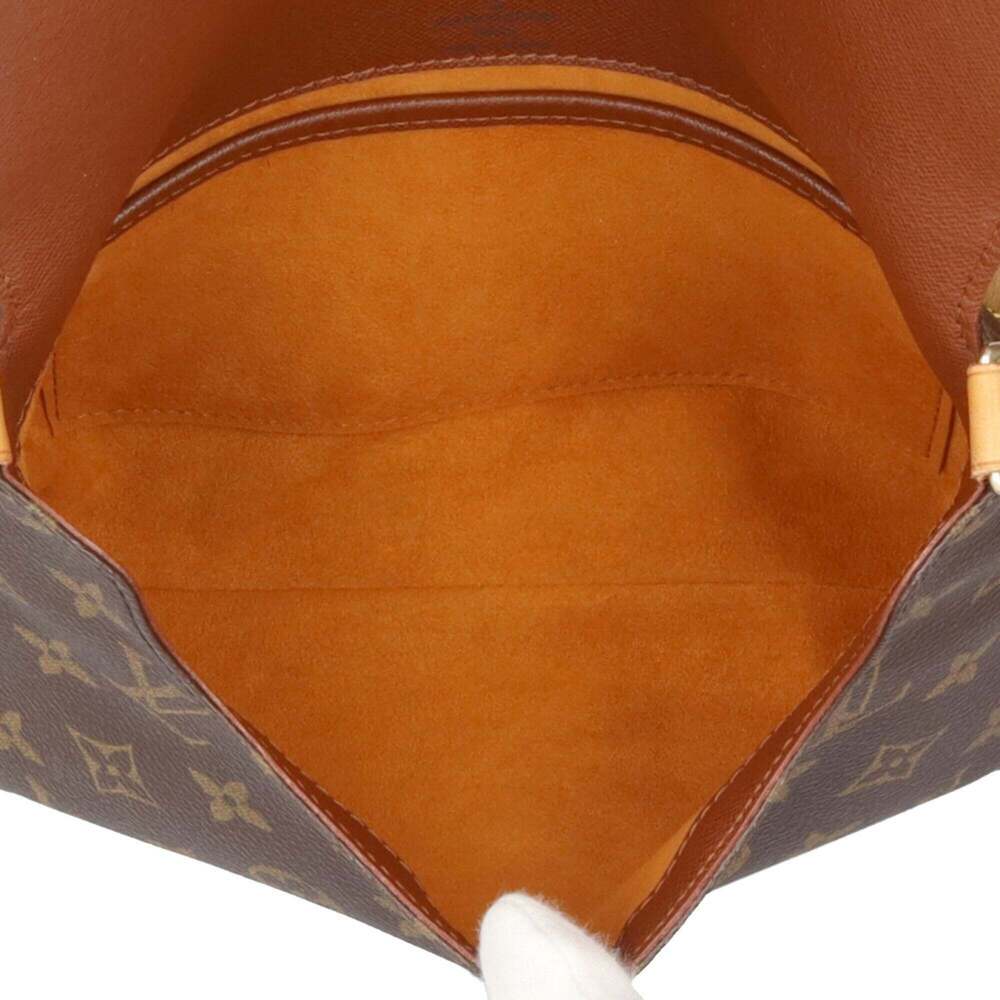 LOUIS VUITTON Brown Monogram Canvas Shoulder Bag - Picture 6 of 11